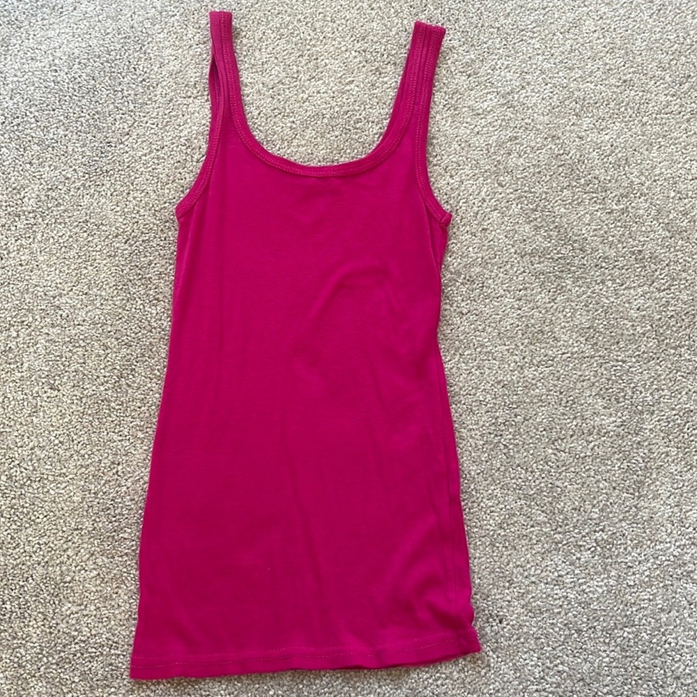 Lucky brand pink tank top